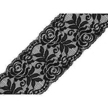 Krajka Elastická krajka / vsadka šíře 80-100 mm