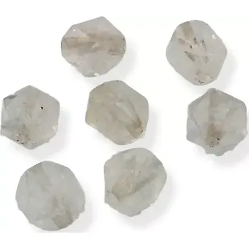 Drahý kámen Růženín broušený - 2 ks