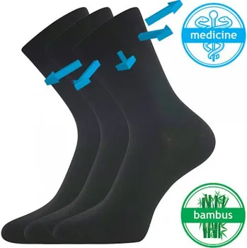 Dámské ponožky VoXX Boma Lonka Litex+Lonka Drbambik, Lonka Drbambik, Lonka, 119287 černá 43-46 (29-31)