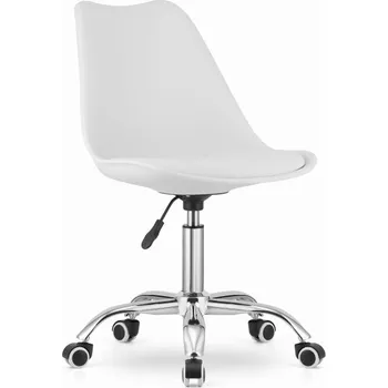 Otočná židle ALBA - bílá