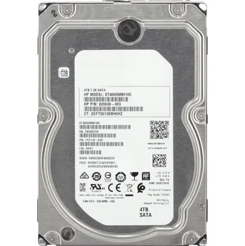 Interní pevný disk HP 820630-003 4TB 7.2K 128MB SATA III 3.5'' ST4000NM0165