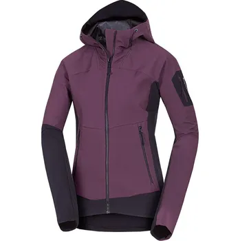 Dámská softshellová bunda Bunda softshellová Northfinder Janell Velikost: 44 tmavě fialová