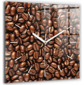 Hodiny Nástěnné hodiny Wallfluent hnědé 60 cm