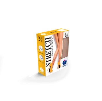 Dámské ponožky Dámské ponožky NOVIA | Stretch A10 Velikost: 27 ( 39-41 ), Barava: tělová ( 1389 )