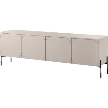 Televizní stolek TV stolek s 1 zásuvkou Sonatia 200 cm - Meble Bogart Cashmere 204x65 cm