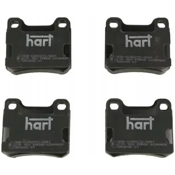 Brzdová destička Hart 215 902 Sada brzdových destiček, kotoučové brzdy