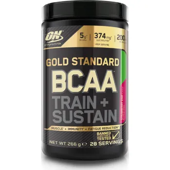 Aminokyselina Gold Standard BCAA Train Sustain - Optimum Nutrition Příchuť: broskev marakuja