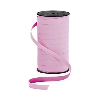 Stuha Dárkové stuhy pastelové, šířka 10mm, délka 100m, růžová - Balení po 1 ks