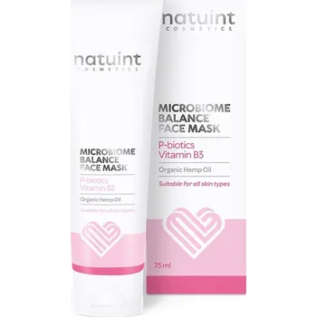 Pleťový peeling NATUINT COSMETICS Uklidňující a výživná maska pro citlivou pleť 75 ml