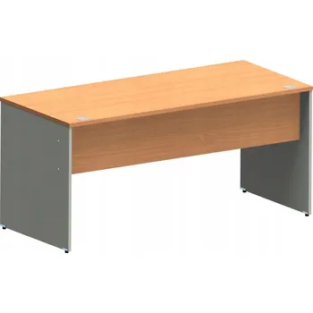 Psací stůl Obdélníkový psací stůl ODNOWA 160 x 70 x 74,1 cm, odstíny šedé