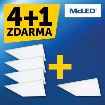 LED panel LED panel McLED Office 6060 E 40W 4000K neutrální bílá ML-413.322.32.0 AKCE 4+1