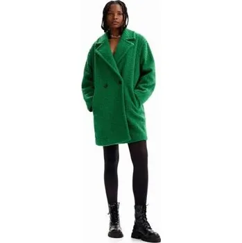 Kabát Desigual London verde selva velikost S