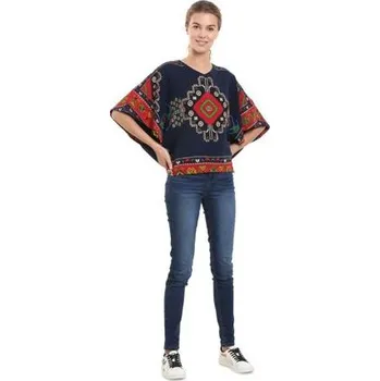 Pánské tričko Tričko Desigual Paolina marino velikost XL