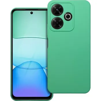 Pouzdro na mobilní telefon Silikonové pouzdro Silicone 2mm – Xiaomi Redmi 13, zelené (Silikonové pouzdro Silicone 2mm – zelené s mikrofibrovou výstelkou pro Xiaomi Redmi 13)