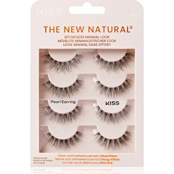 Umělé řasy KISS The New Natural Effortless Minimal Look umělé řasy Pearl Earring 8 ks