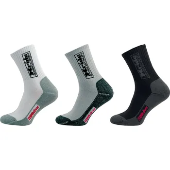 Pánské ponožky Dámské a pánské ponožky NOVIA | SILVERTEX thermo Xride 1252 Velikost: 24-25 ( 37-38 ), Barava: bílá