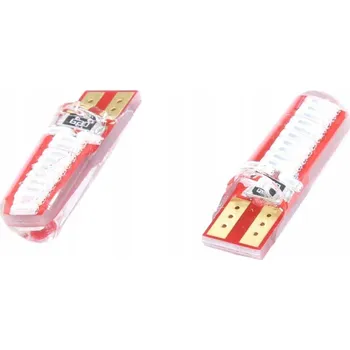 Autožárovka ŽÁROVKA 12V LED T10-4014-24SMD MODRÁ SILIKONOVÁ (