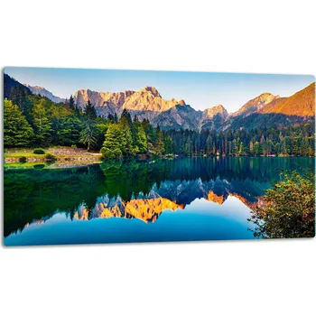 Kuchyňské prkénko SKLENĚNÁ DESKA NA KRAJENÍ 52x30 KRAJINA