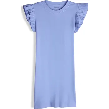 Dívčí oblečení GATE Bavlněné žebrované šaty 5Y 425-0341/718