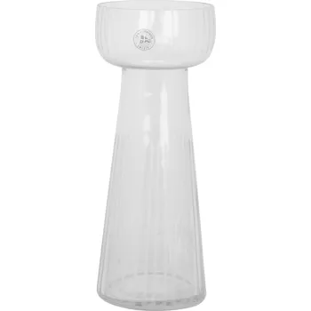 Váza Strömshaga Skleněná váza Etched Stripe Large