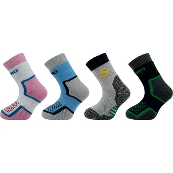 Novia Dětské ponožky Thermo 1522 Velikost: 22-23 ( 33-35 ), Barava: růžová