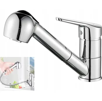 Vodovodní baterie Stojánková kuchyňská baterie ZREE 6949597425466 stříbrná