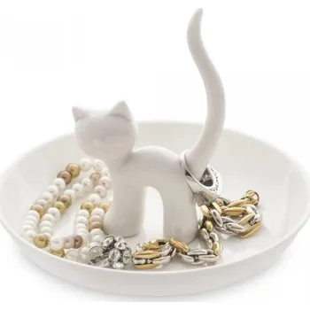 Šperkovnice Porcelánový talířek na šperky Cat – Balvi ID_1720766