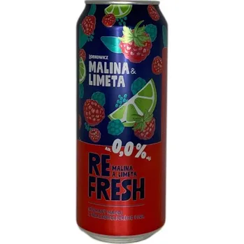 Pivo Pivovar Lobkowicz Refresh Malina&Limeta free 0,5l plechovka