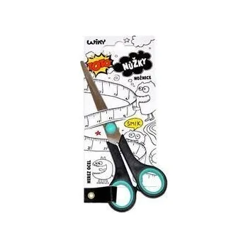 Kancelářské nůžky Wiky Nůžky s gumovou rukojetí 17 cm