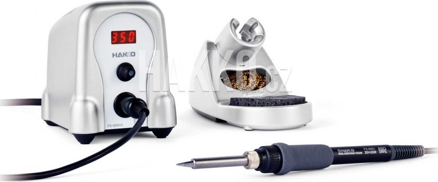 ESD pájecí stanice Hakko FX-888DX-31SV stříbrná - 107005860