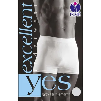 Bezešvé boxerky NOVIA | X01 Velikost: S/M, Barava: černá