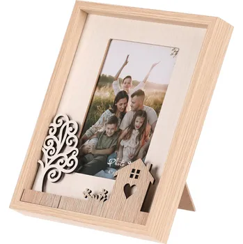 Fotorámeček - pro rozměr 10 x 15 cm, MDF, rodina