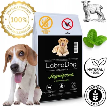 Krmivo pro psa LabraDog Superfood Hypoalergenní Jehněčí s batáty a mátou – vzorek 100g