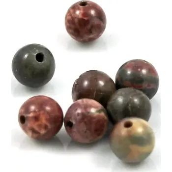 Drahý kámen Kuličky jaspisu 6mm - 20 ks