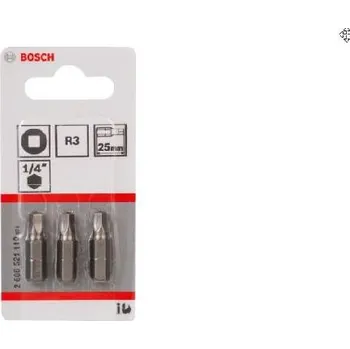 Bit Bosch Příslušenství - Sada bitů SQ3, 3 ks 2608521110