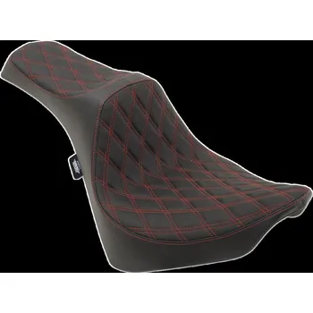 Moto sedlo SEAT PRED III DD RED SOFT 0802-1147
