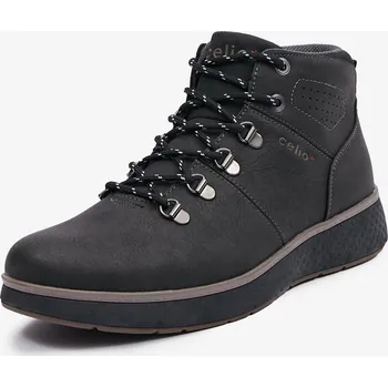 Pánské tenisky Celio Černá kotníková obuv 200442-01 Černá 42