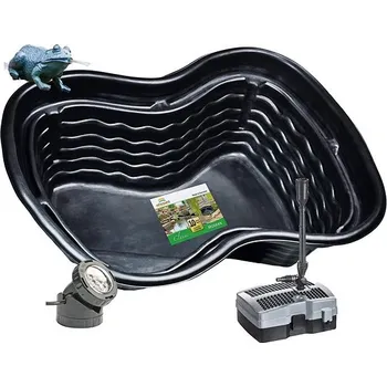 Zahradní jezírko HEISSNER Sada plastového terasového jezírka, 1000 l