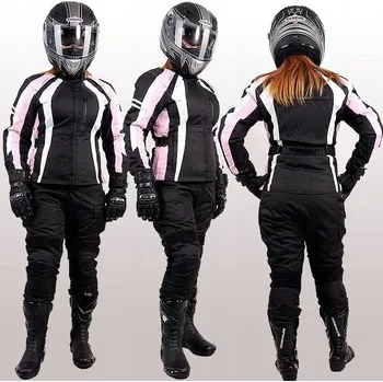 Moto bunda TEXTILNÍ DÁMSKÁ MOTOCYKLOVÁ KOMBINEZA KOM061/2XL