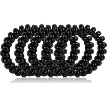 Brushworks Wonder Bobble gumičky do vlasů Black 5 ks