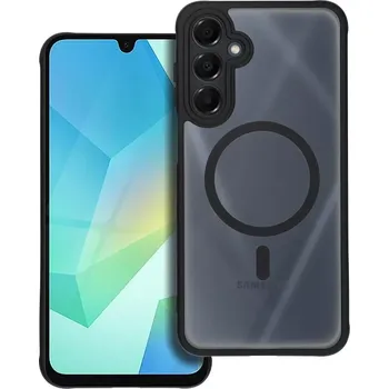 Pouzdro na mobilní telefon Pouzdro Full Matte Mag Cover – Samsung Galaxy A55 5G, černé (Magnetické pouzdro Full Matte Mag Cover s matným povrchem a podporou MagSafe pro Samsung Galaxy A55 5G)