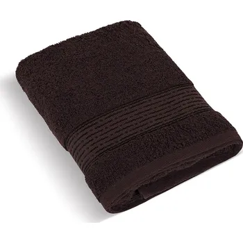 Ručník Brotex Froté ručník 50x100cm proužek 450g tmavě hnědá