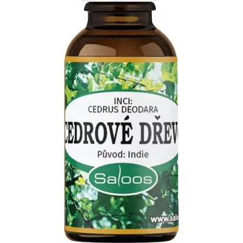 SALOOS Esenciální olej Cedrové dřevo 20ml (100% přírodní éterický olej)
