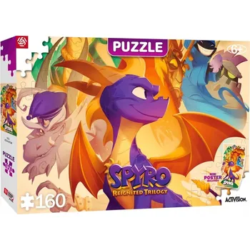 Puzzle Puzzle 160 dílků Spyro Reignited Trilogy: Hrdinové