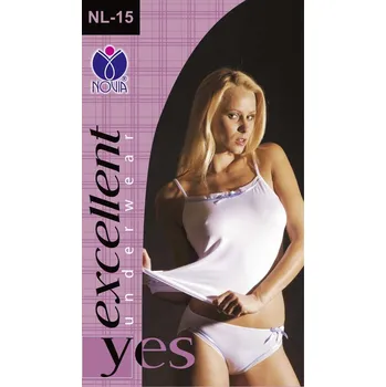 Dámské kalhotky NOVIA | Modal NL15 Velikost: M, Barva: bílá Velikost: L, Barava: bílá