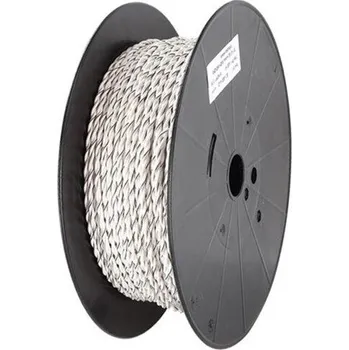 Příslušenství ke zvukové technice Kabel repro 2x1,5mm² kroucený bílý