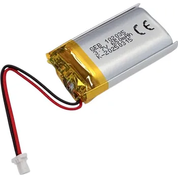 Elektronická stavebnice GeB LiPol Baterie 102035 650mAh 3.7V JST-SH 1.0