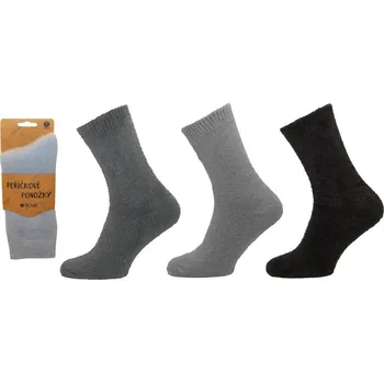 Dámské ponožky Dámské ponožky NOVIA | peříčkové 1262 Velikost: UNI ( 36-40 ), Barava: černá