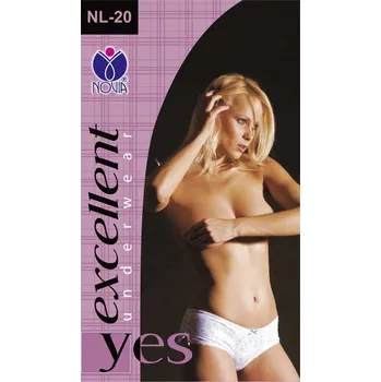 Dámské kalhotky NOVIA | bokové Velikost: XL, Barva: modrá Velikost: XL, Barava: khaki