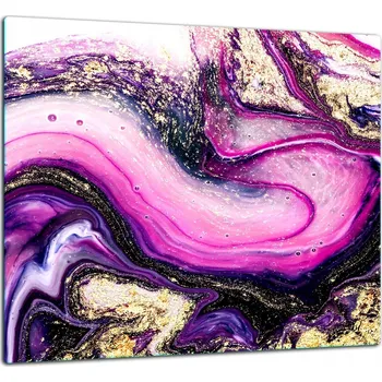 Obraz SKLENĚNÁ OCHRANNÁ DESKA / PANEL S LEPIDLEM 65x60 BARVA: Tvrzené sklo 7v1